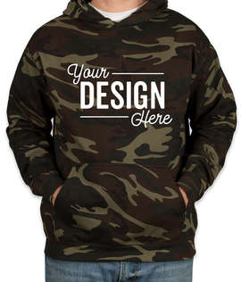 Code Five Camo Pullover Hoodie