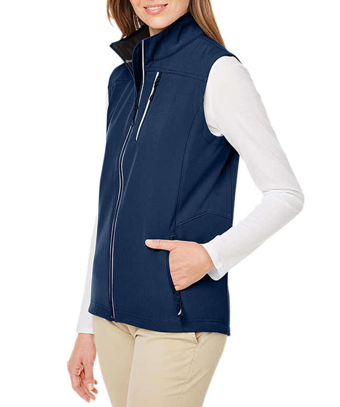 Nautica Women's Wavestorm Soft Shell Vest