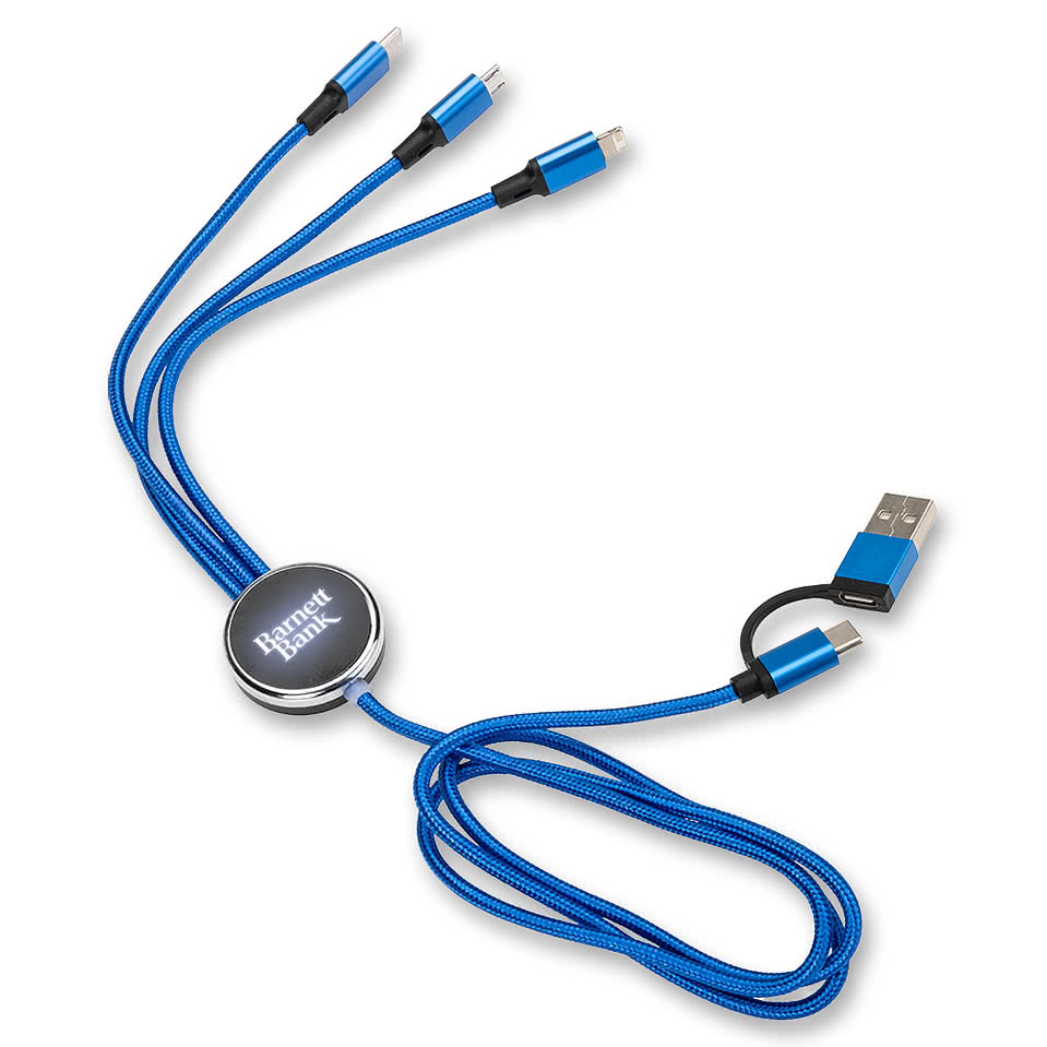 Fuller Light-Up Multi-Charge Cable