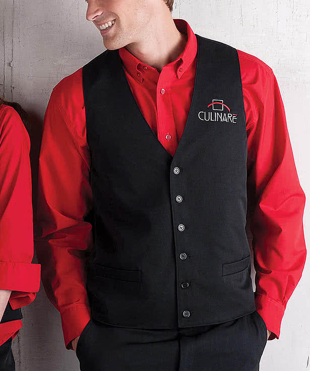 Edwards Firenza Textured Weave Work Vest