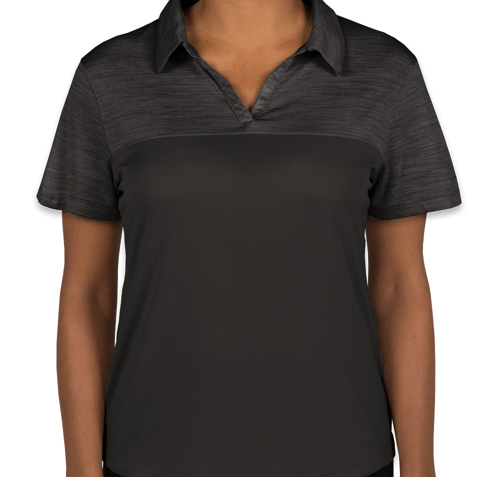 Augusta Women's Tonal Heather Performance Polo-default