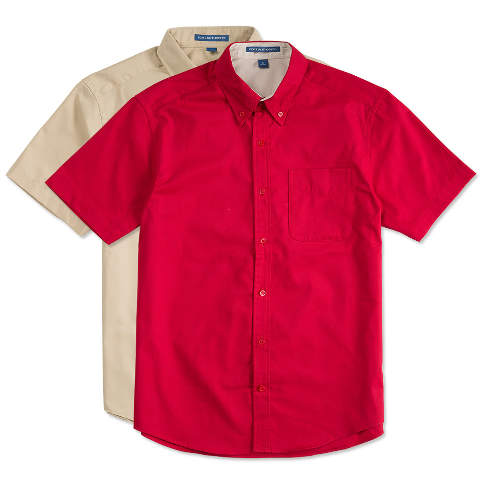 Port Authority Tall Short Sleeve Easy Care Shirt