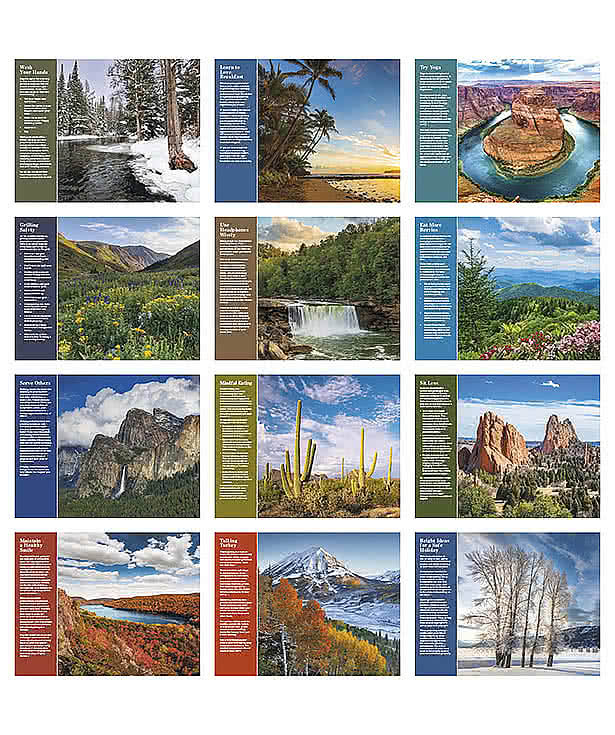 Healthy Living Wall Calendar