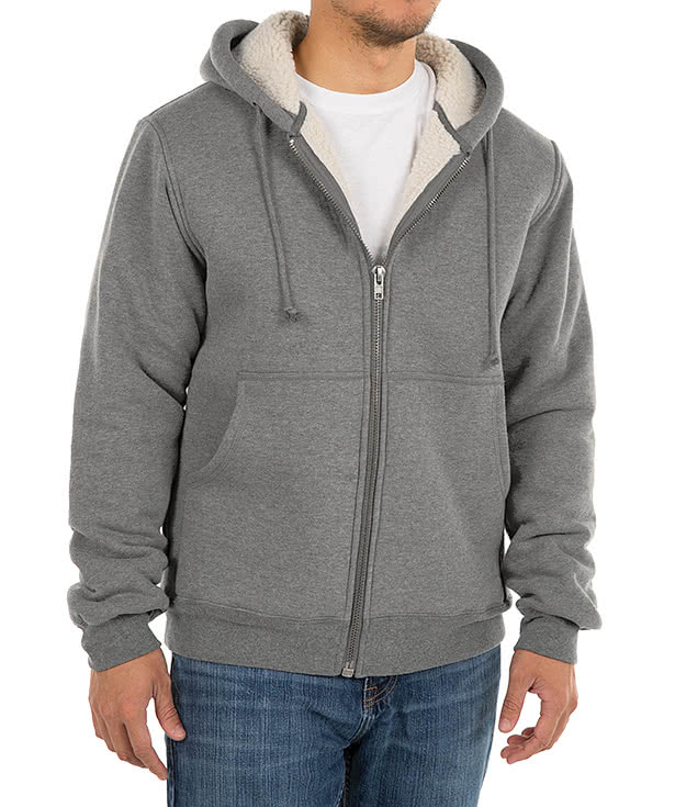 CornerStone DWR Heavyweight Sherpa-Lined Zip Hoodie