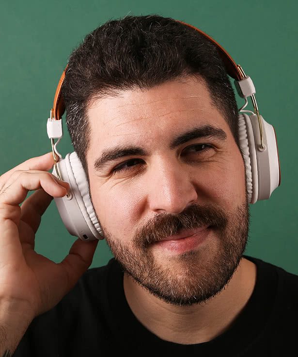 Laser Engraved TerraTone Recycled Wireless Bluetooth Headphones