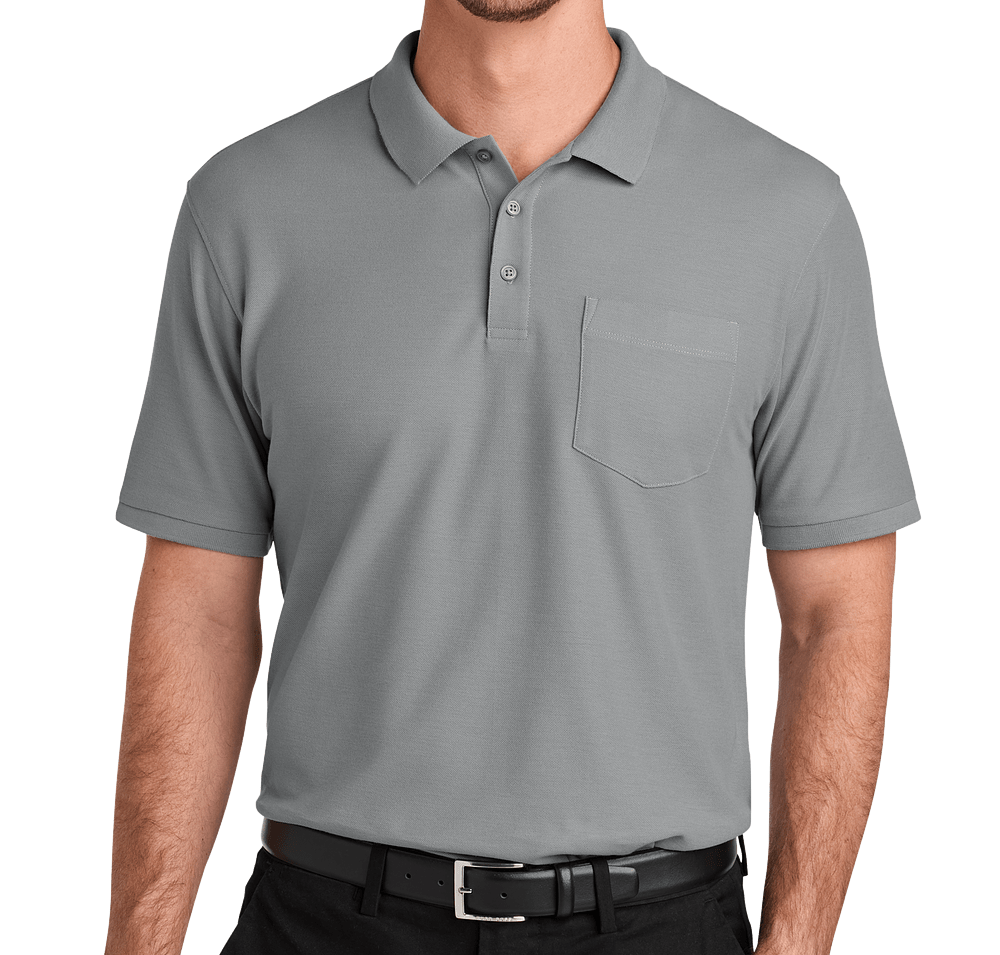 Port Authority Tall Wearever UV Pocket Performance Pique Polo-default