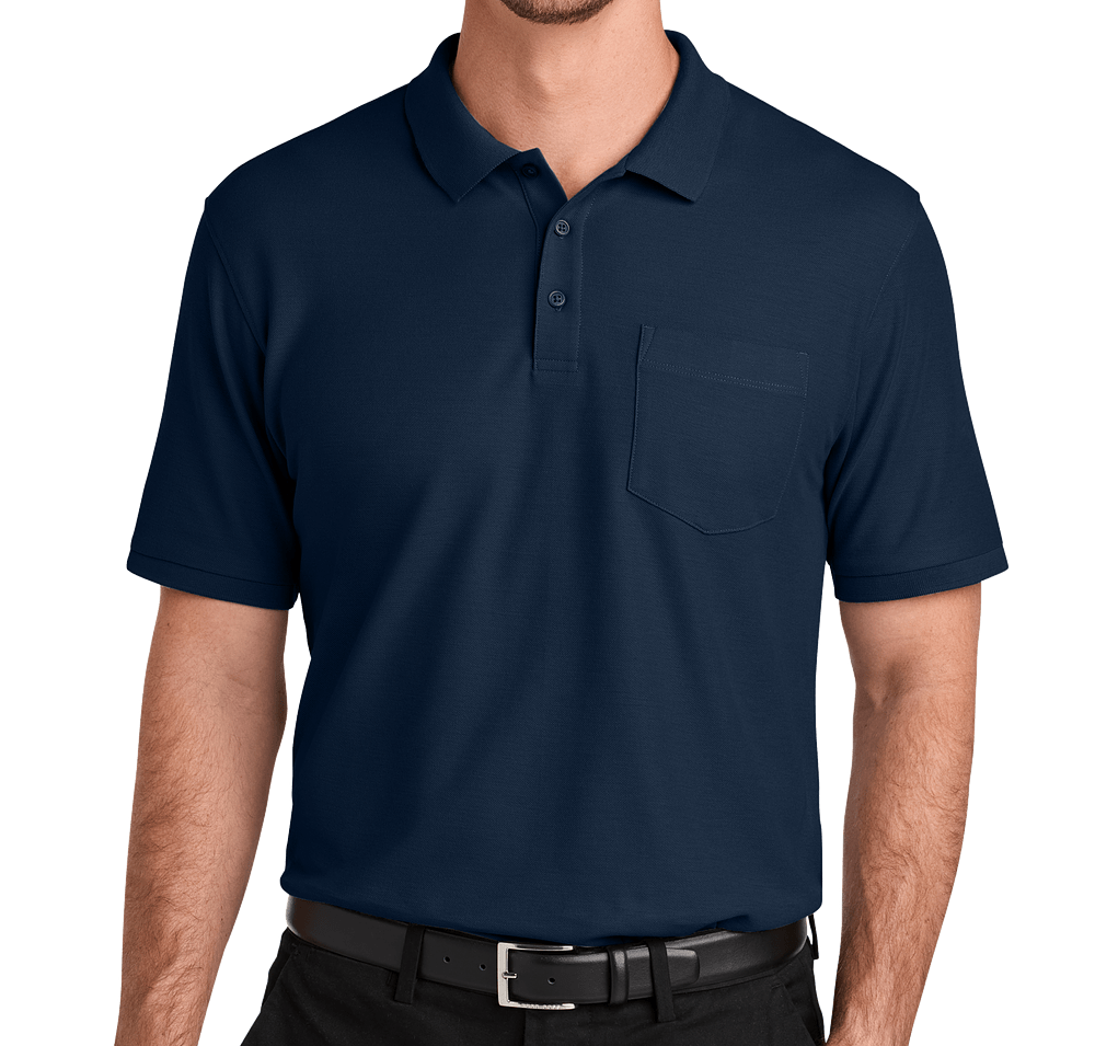 Port Authority Tall Wearever UV Pocket Performance Pique Polo-default