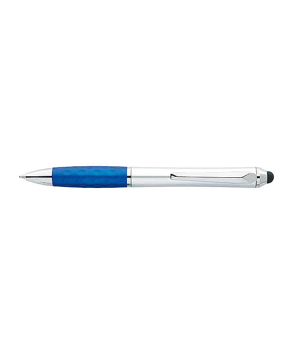 Tev Silver Stylus Pen (black ink)