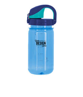 12 oz. Nalgene Kids On-The-Fly Water Bottle - Color: Slate Blue / Blue Aqua