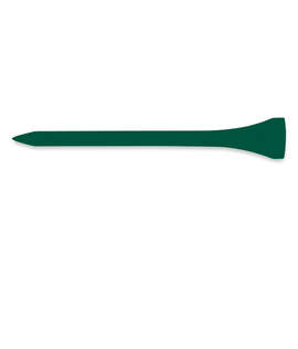 Birch Wood 3-1/4" Golf Tees - Color: Green
