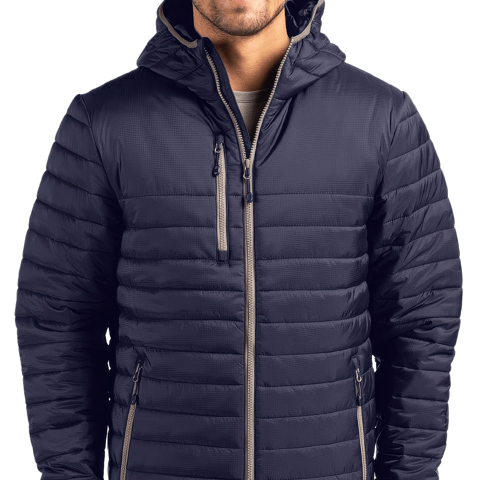 Clique by Cutter & Buck Valhalla Recycled Full Zip Puffer Jacket-default