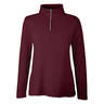 Core 365 Women's Fusion ChromaSoft Pique Quarter Zip Sweatshirt