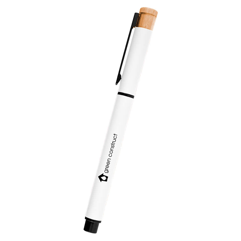 Ronan Recycled Aluminum Gel Pen (black ink)