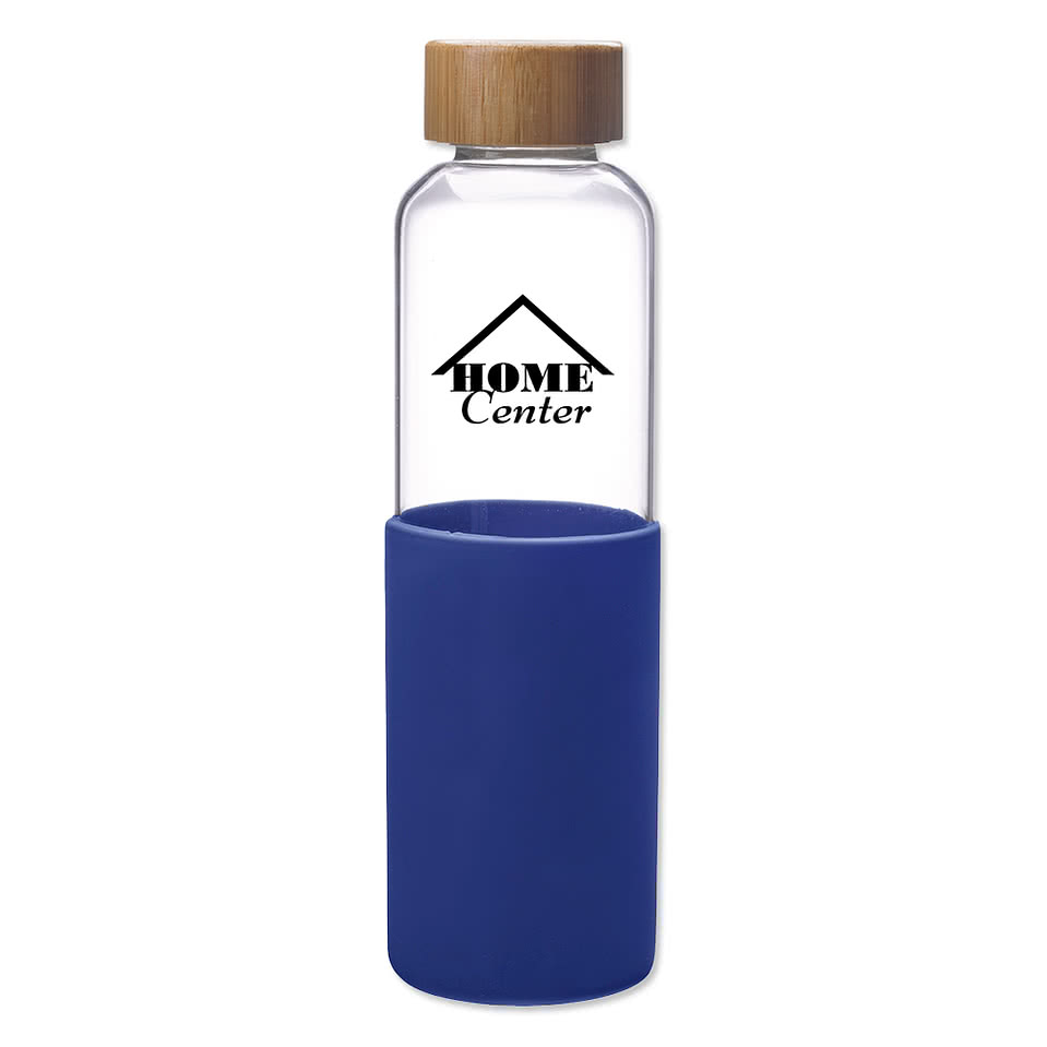 20 oz. James Glass Wide Mouth Water Bottle