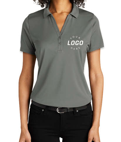 Port Authority Women's Recycled Pique UPF 50 Performance Polo - Smoke Grey