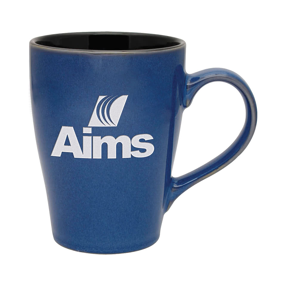 Laser Engraved 16 oz. Ceramic Two-Tone Sherwood Mug