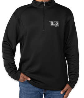 Nike Sport Quarter Zip Pullover - Color: Black