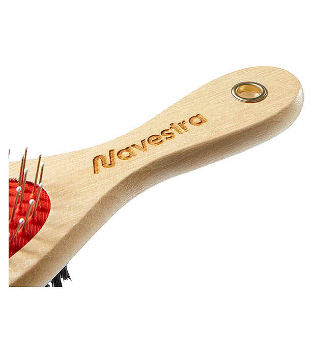 PawSpa Wood Dual Sided Pet Brush