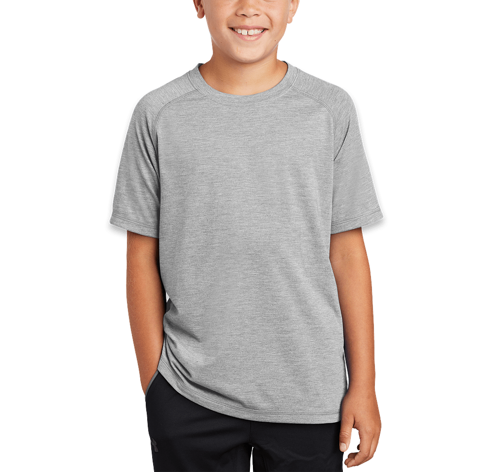 Sport-Tek Youth Tri-Blend Raglan Performance Shirt-default