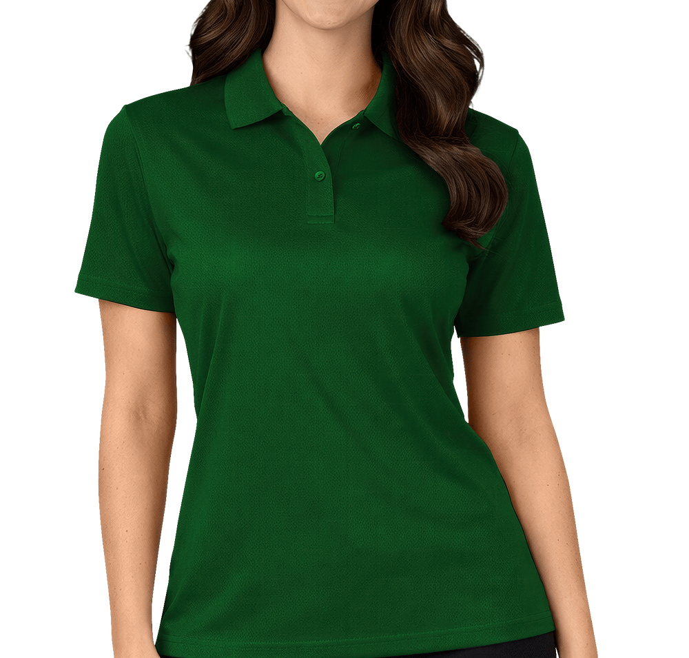 Blue Generation Women's BLU-X-DRI Avenger Pique Performance Polo - Printed-default