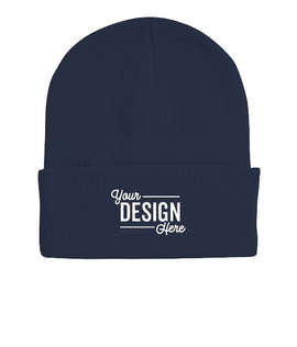 Sportsman Solid Cuff Beanie - Color: Navy