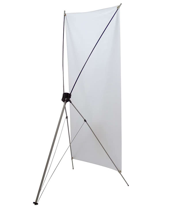 Full Color 32" x 72" Tripod Banner Display Kit