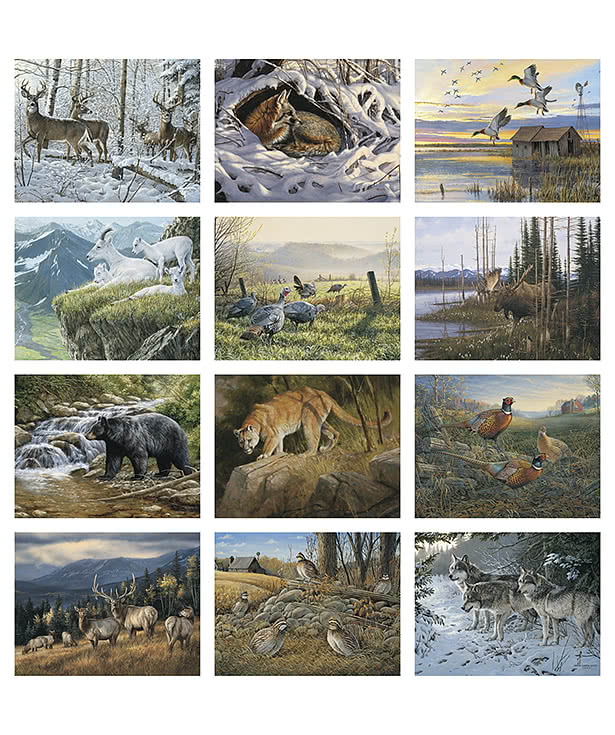 Wildlife Art Calendar