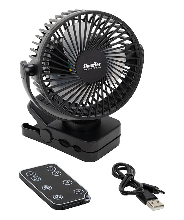 Zephyr Clip Fan with Power Bank & Light