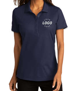 Port Authority Women's SuperPro React Polo - Embroidered - Color: True Navy