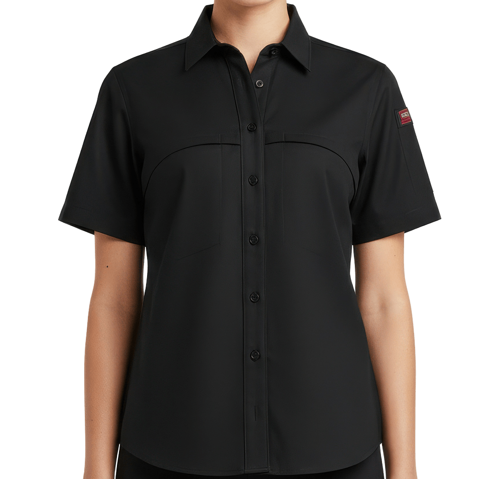 Red Kap Women’s Coolcore UPF 50 Short Sleeve Work Shirt-default