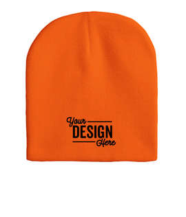 Sportsman Acrylic Knit Beanie - Color: Blaze Orange