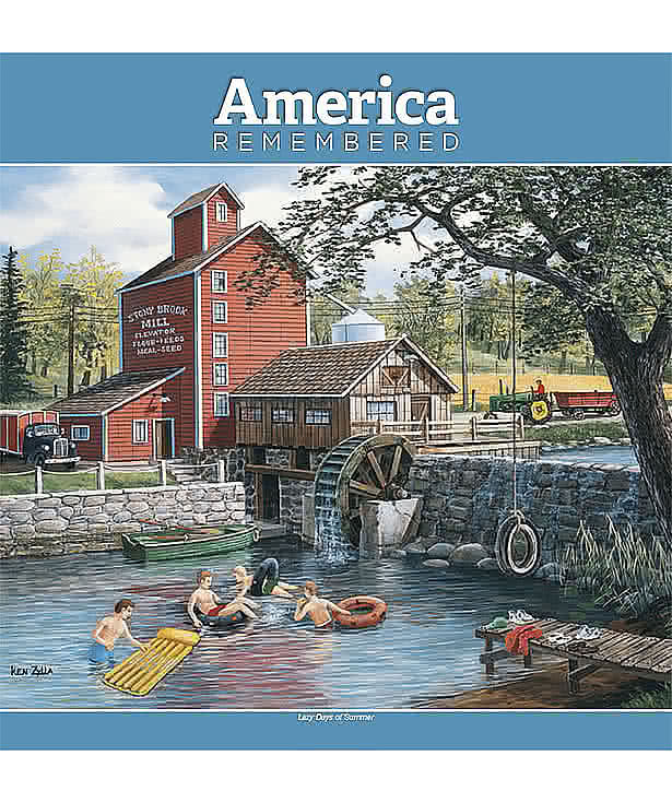 America Remembered Executive Spiral Wall Calendar