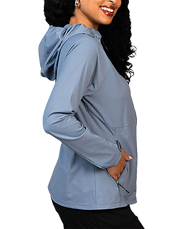 Storm Creek Women's Velocity Recycled 4-Way Stretch Performance Windbreaker