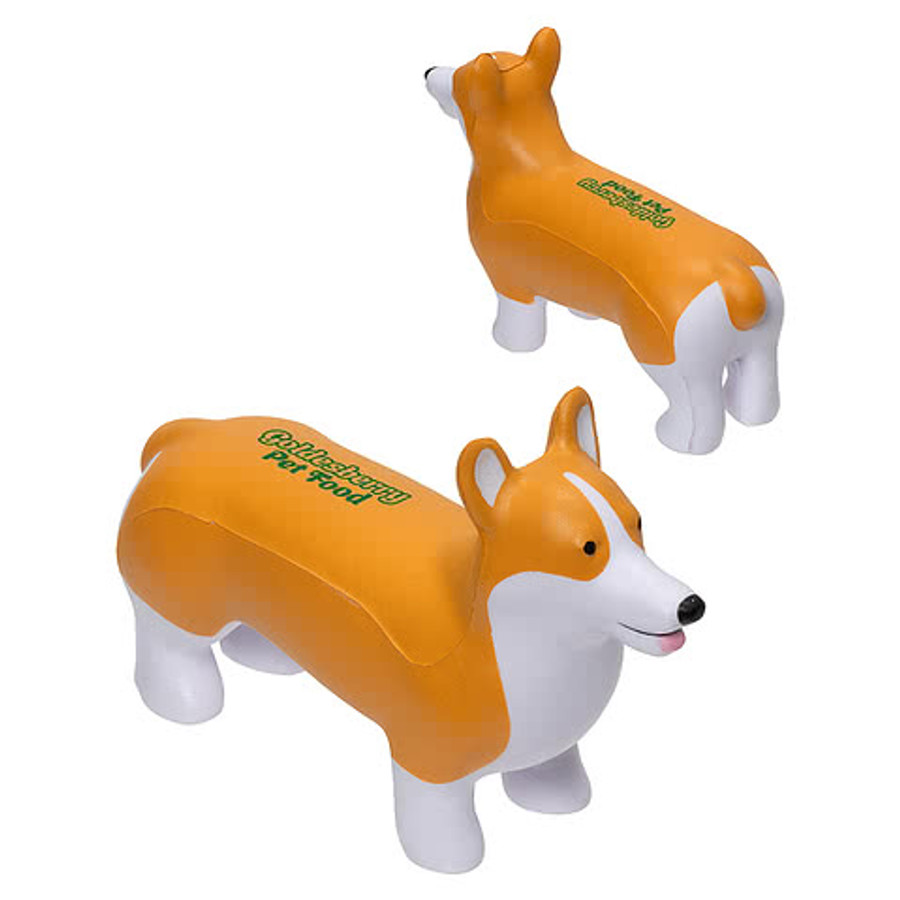 Corgi Stress Reliever in Orange