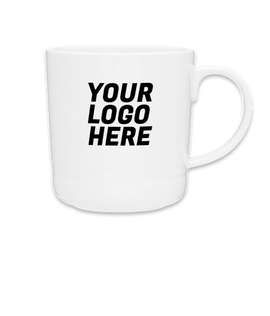 12 oz. Endor Ceramic Mug - Color: White