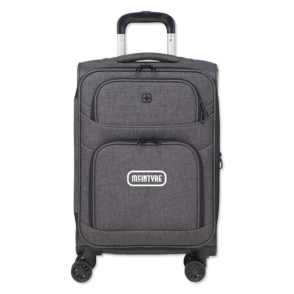 Wenger Graphite Recycled Carry-On Wheeled Duffel Bag