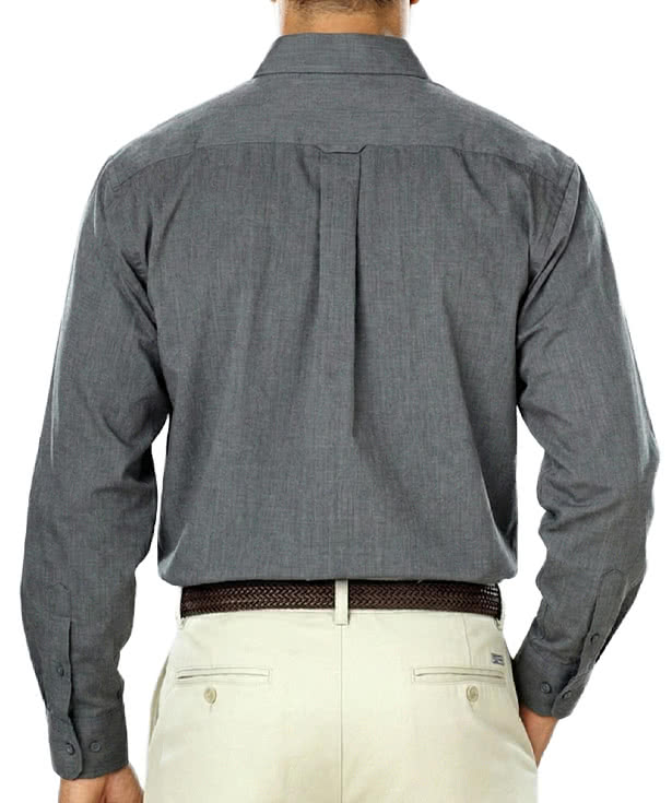 Blue Generation Crossweave Easy Care Long Sleeve Shirt