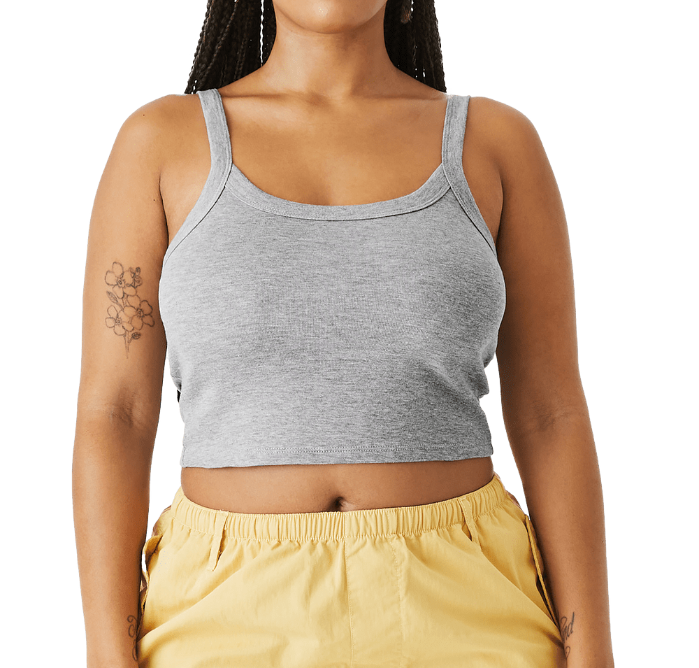 Bella + Canvas Women's Micro Rib Spaghetti Strap Tank-default