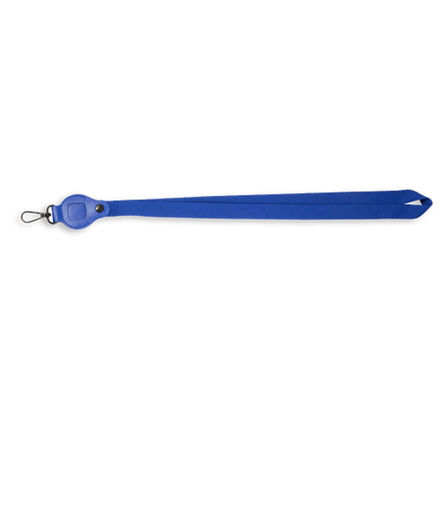 Recycled AirTag Lanyard in Blue