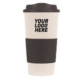 16 oz. Rubber Grip To Go Coffee Cup