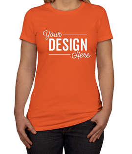 Canada - Bella + Canvas Women's Slim Fit Favorite T-shirt - Color: Orange