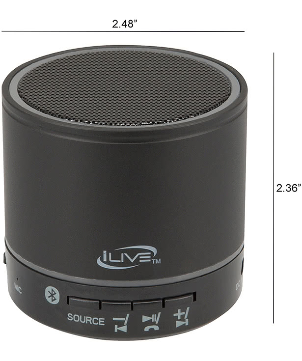 iLive Portable Wireless Bluetooth Speaker