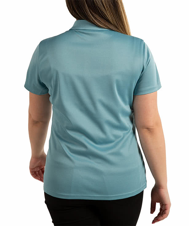 Clique by Cutter & Buck Women's Spin Eco Performance Pique Polo - Printed