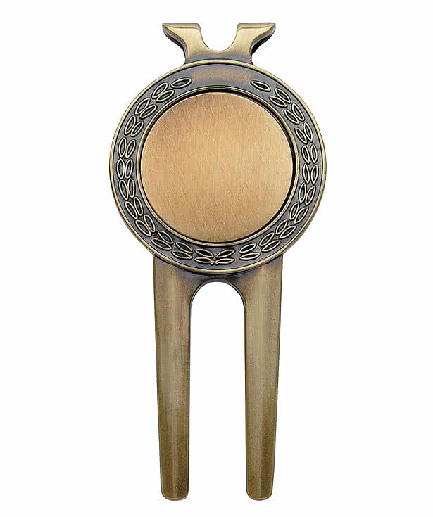 Laser Engraved Honor Magnetic Divot Repair Tool with Ball Marker