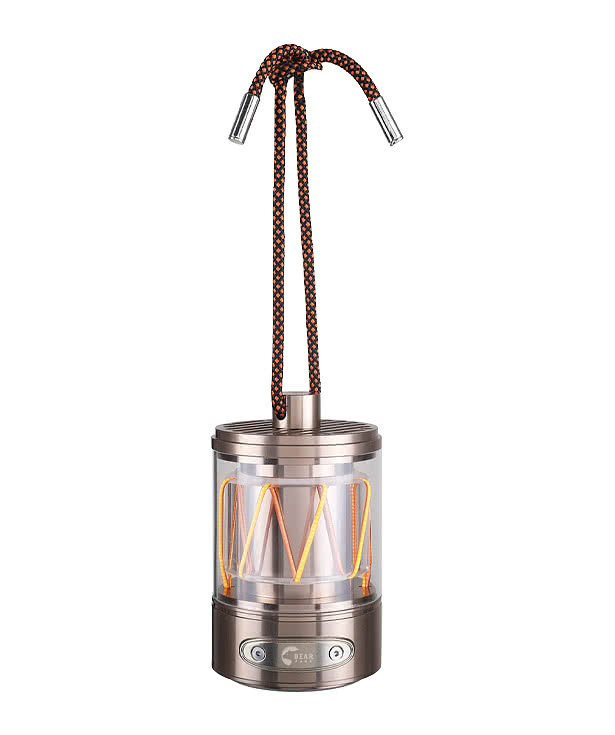 Laser Engraved Glamper Lantern Light Up Speaker