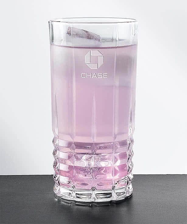 Laser Etched 12.5 oz. Fortino Hiball Glass