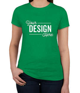 Next Level Women's Slim Fit Tri-Blend T-shirt - Color: Envy