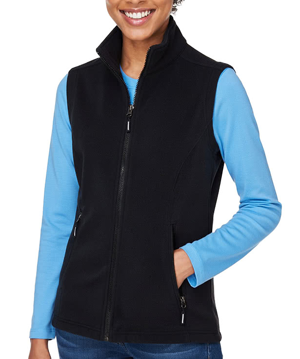 Core 365 Women's Fleece Lined Soft Shell Vest