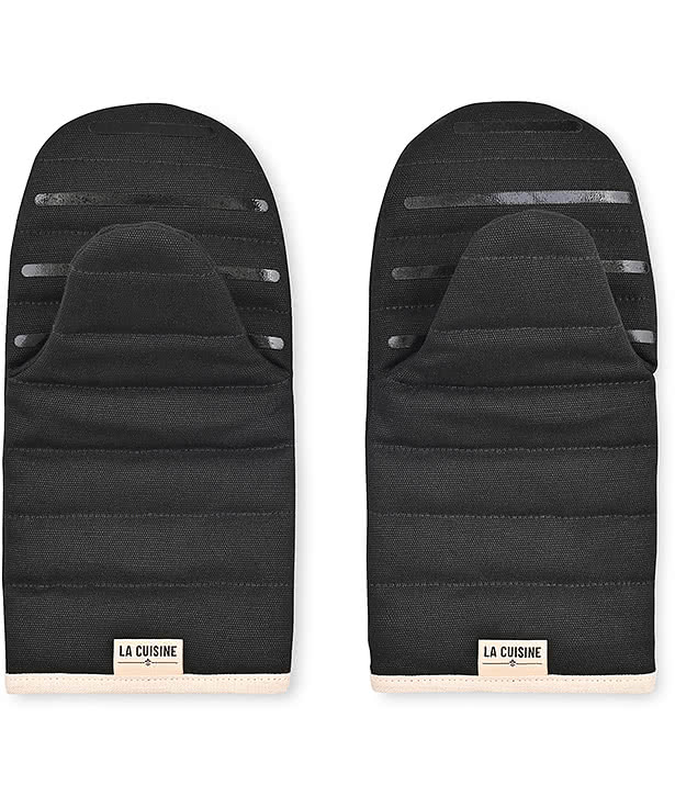 La Cuisine 2-Piece Oven Mitt Set