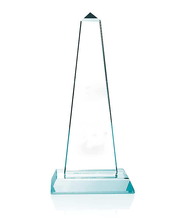 Laser Engraved Small Mammoth Tower Award
